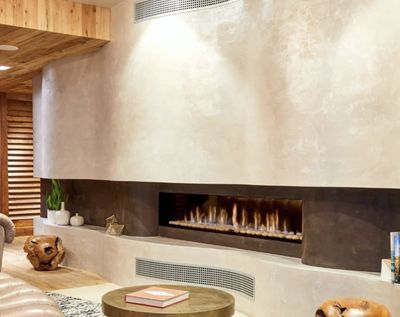 The Ortal: Front Facing Fireplace 77 (50x13), available at Hearth & Home of Central New York in East Syracuse