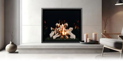 The Mendota: FV46 FireIn, available at Hearth & Home of Central New York in East Syracuse