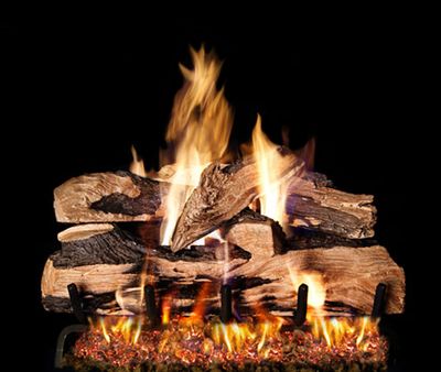 The RH Peterson: Split Oak Designer Plus Vented Logs - 20", available at Hearth & Home of Central New York in East Syracuse