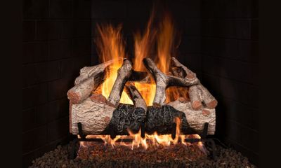 The RH Peterson: Charred Mountain Birch Flame Enhanced Logs - 30", available at Hearth & Home of Central New York in East Syracuse