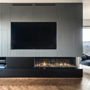 Ortal: Corner Left Side LS 60HH Gas Fireplace