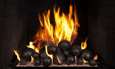 The RH Peterson: Epic Black Mixed Select Fyre Spheres (16-Piece), available at Hearth & Home of Central New York in East Syracuse