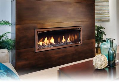The Mendota: ML39 Decor/Timberline (Recessed Glass), available at Hearth & Home of Central New York in East Syracuse
