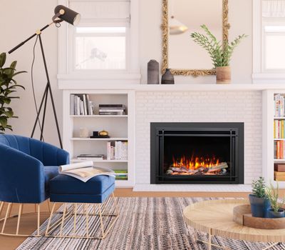 The Kozy Heat: Osseo E-Series Built-in Fireplace, available at Hearth & Home of Central New York in East Syracuse