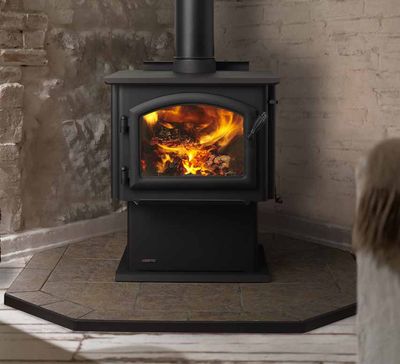 The Quadrafire: 2100 Millennium Wood Stove, available at Hearth & Home of Central New York in East Syracuse