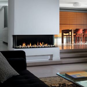 Ortal: Three Sided 44" Gas Fireplace