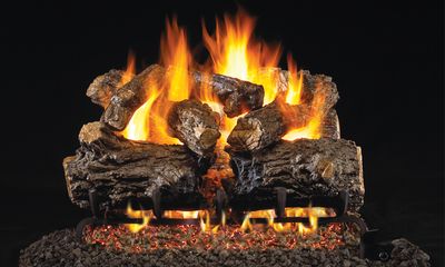 The RH Peterson: Burnt Rustic Oak Logs - 16", available at Hearth & Home of Central New York in East Syracuse