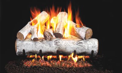 The RH Peterson: White Birch Logs - 18", available at Hearth & Home of Central New York in East Syracuse