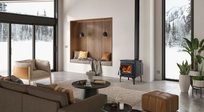 The Jotul: F 35 Rockwood, available at Hearth & Home of Central New York in East Syracuse