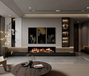 Ortal: Wilderness Three Sided 68" Gas Fireplace