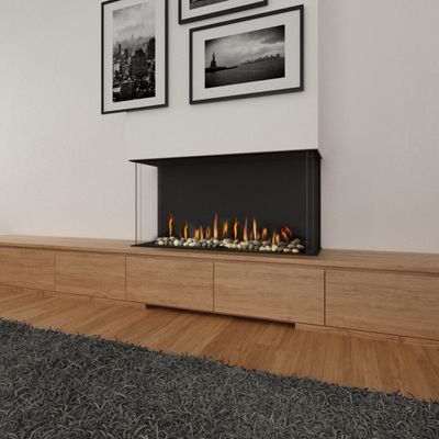 The Ortal: Three Sided TS 44H Gas Fireplace, available at Hearth & Home of Central New York in East Syracuse
