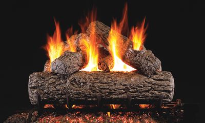 The RH Peterson: Golden Oak Logs - 12", available at Hearth & Home of Central New York in East Syracuse