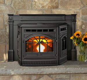 Quadrafire: Castile Pellet Fireplace