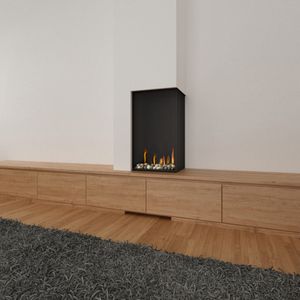 Ortal: Corner Right Side RS 4070 Gas Fireplace