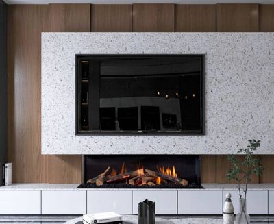 The Ortal: Wilderness Three Sided 60" Fireplace, available at Hearth & Home of Central New York in East Syracuse
