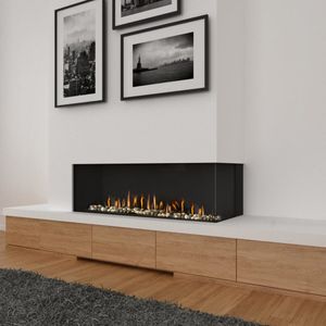 Ortal: Corner Right Side RS 51 Gas Fireplace