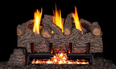 The RH Peterson: G10 Series Vent-Free Gnarled Oak Logs - 16/18", available at Hearth & Home of Central New York in East Syracuse