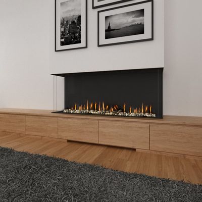 The Ortal: Three Sided TS 60H Gas Fireplace, available at Hearth & Home of Central New York in East Syracuse