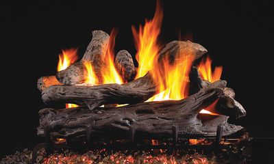 The RH Peterson: Coastal Driftwood Classic See-Thru Logs - 18/20", available at Hearth & Home of Central New York in East Syracuse