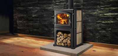 The Quadrafire: Discovery III Wood Stove, available at Hearth & Home of Central New York in East Syracuse