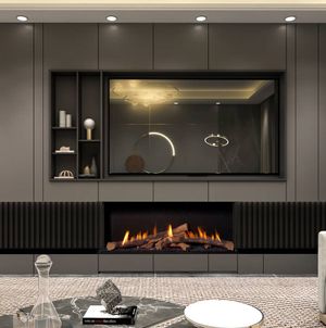 Ortal: Wilderness Three Sided 60H Standard Logs Gas Fireplace