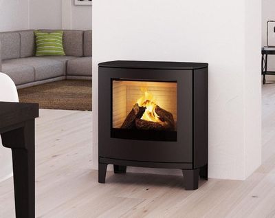 The Ambiance: RAIS Q-Tee 2C - Steel Door (special order), available at Hearth & Home of Central New York in East Syracuse