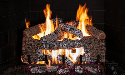 The RH Peterson: Charred Cinder Oak Logs - 30", available at Hearth & Home of Central New York in East Syracuse