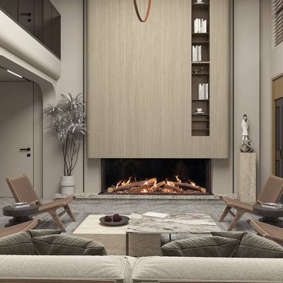 The Ortal: Wilderness Three Sided 77H Gas Fireplace, available at Hearth & Home of Central New York in East Syracuse