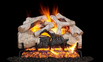 The RH Peterson: G52 Series Burnt Aspen Logs - 18", available at Hearth & Home of Central New York in East Syracuse