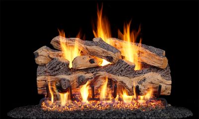 The RH Peterson: Gnarled Split Oak Logs - 24", available at Hearth & Home of Central New York in East Syracuse