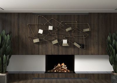 The Ortal: Wilderness Two-Sided Corner Fireplace WLS44HHDG, available at Hearth & Home of Central New York in East Syracuse