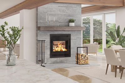 The Supreme: Elegance 42 See-Through Traditional, available at Hearth & Home of Central New York in East Syracuse