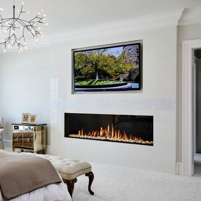 The Ortal: Front Facing 77H Gas Fireplace, available at Hearth & Home of Central New York in East Syracuse