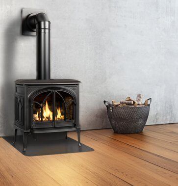 The Jotul: GF 500 - Matte Black, available at Hearth & Home of Central New York in East Syracuse