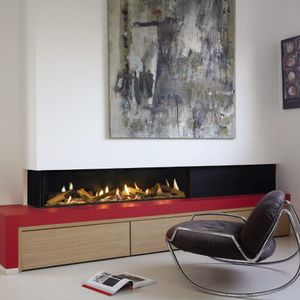 Ortal: Corner Right Side RS 68 Gas Fireplace
