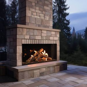 Ortal: Front Facing 44H Gas Fireplace