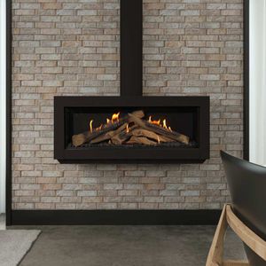Ortal: Wilderness Stand Alone Front Facing 110 Gas Fireplace