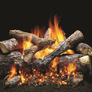Hearth & Home Technologies: 24-Inch 3-Tier Fireside Grand Oak Gas Log Sets