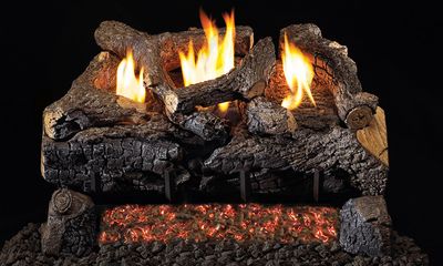The RH Peterson: G18 Series See-Thru Vent-Free Evening Fyre Charred Logs - 16/18", available at Hearth & Home of Central New York in East Syracuse