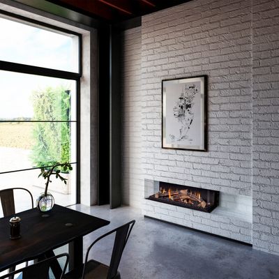The Ortal: Wilderness Three Sided 51" Fireplace, available at Hearth & Home of Central New York in East Syracuse