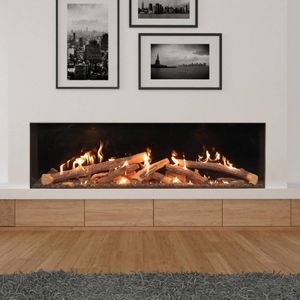 Ortal: Wilderness Front Facing 77H Gas Fireplace