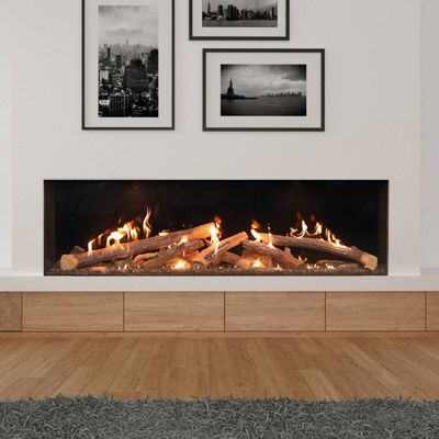 The Ortal: Wilderness Front Facing 77H Gas Fireplace, available at Hearth & Home of Central New York in East Syracuse