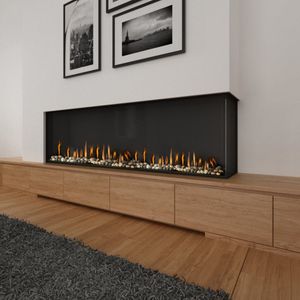 Ortal: Corner Right Side 77H Gas Fireplace