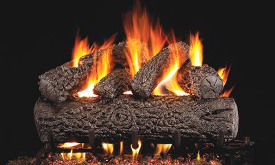The RH Peterson: Post Oak Logs - 18", available at Hearth & Home of Central New York in East Syracuse