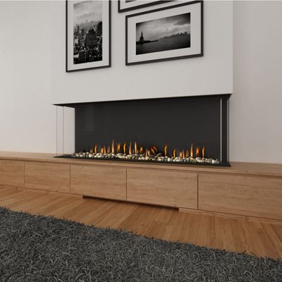 The Ortal: Three Sided 68H Gas Fireplace, available at Hearth & Home of Central New York in East Syracuse
