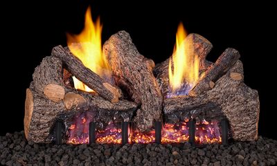 The RH Peterson: G19A Series Vent-Free Foothill Oak Logs - 18", available at Hearth & Home of Central New York in East Syracuse