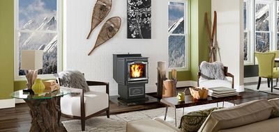 The Harman: P68-c Pellet Stove, available at Hearth & Home of Central New York in East Syracuse