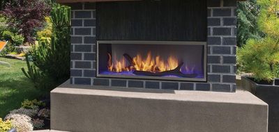 The Hearth & Home Technologies: Lanai 48 See-Through Fireplace, available at Hearth & Home of Central New York in East Syracuse