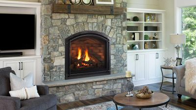 The Heat & Glo: Cerona 42 Fireplace, available at Hearth & Home of Central New York in East Syracuse