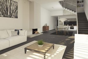 Ortal: Three Sided 25H & 75 Gas Fireplace